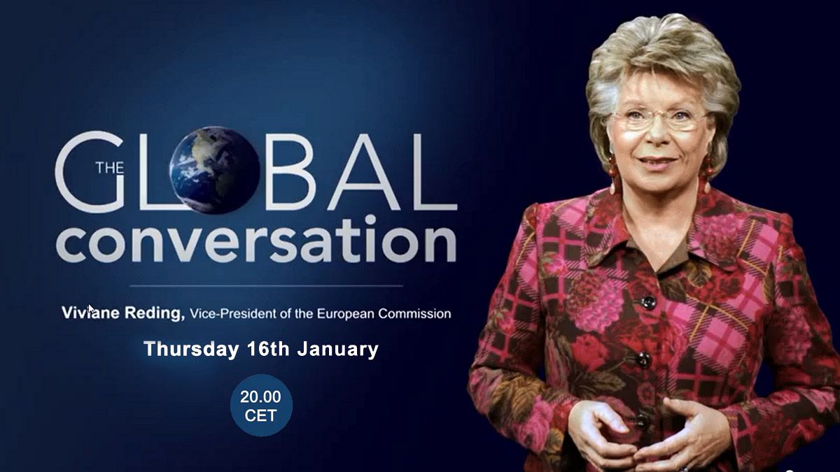 Viviane Reding répond à vos questions ! #AskReding en direct sur euronews
