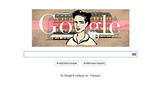 Simone de Beauvoir születésnapját ünnepli a Google