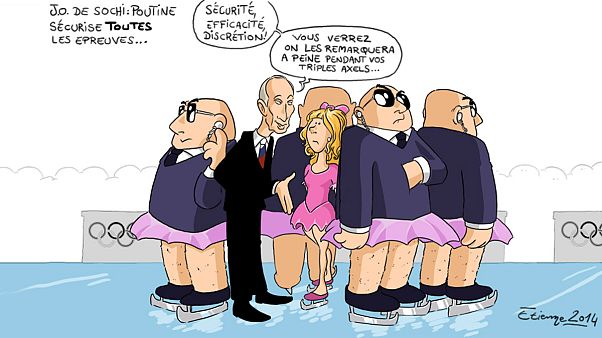 Poutine ne veut pas qu'on lui casse les Joujoux Olympiques Poutine ne veut pas qu'on lui casse les Joujoux Olympiques