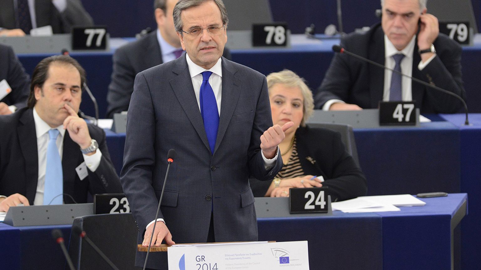 Α. Σαμαράς: «Η Ελλάδα τήρησε τις δεσμεύσεις και τίμησε την υπογραφή της»
