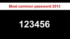 The worst passwords of 2013