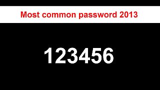 The worst passwords of 2013
