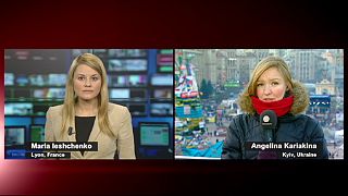 Irányt váltottak a kijevi tüntetések