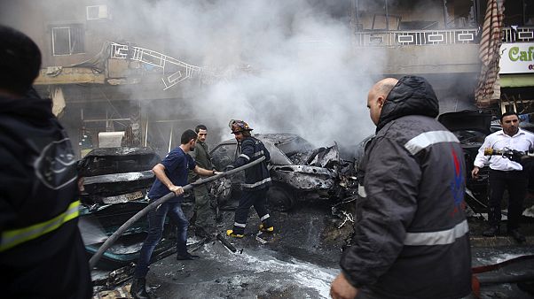 Φονική έκρηξη σε προπύργιο της Χεζμπολά στη Βηρυτό Φονική έκρηξη σε προπύργιο της Χεζμπολά στη Βηρυτό