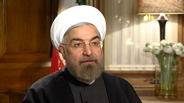 تاکید حسن روحانی بر تعامل با جهان در گفتگوی اختصاصی با یورونیوز تاکید حسن روحانی بر تعامل با جهان در گفتگوی اختصاصی با یورونیوز