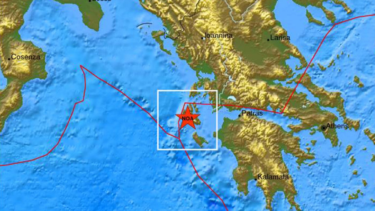 Greece: Strong earthquake hits Kefalonia island