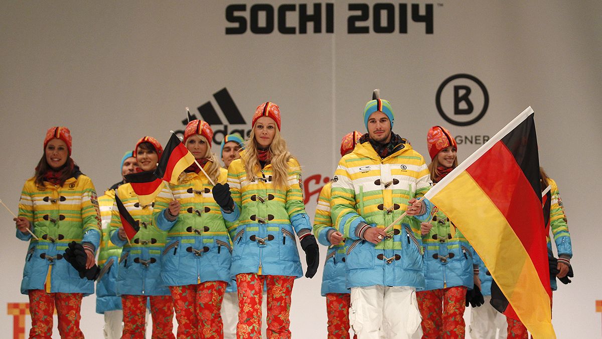 Szivárványszínű formaruhában mennek a német sportolók Szocsiba