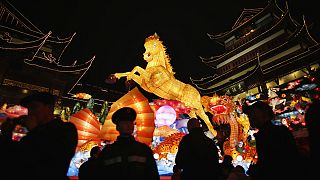 China reitet ins Jahr des Pferdes