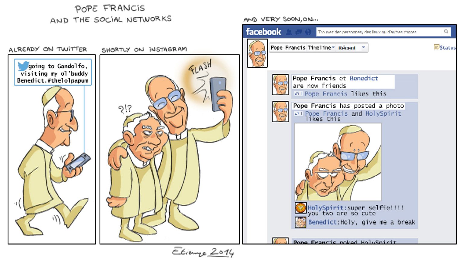 Pope's Twitter account in Latin hailed as 'Magna felicitate'