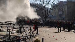 Dramatische Bilder der Proteste in Bosnien