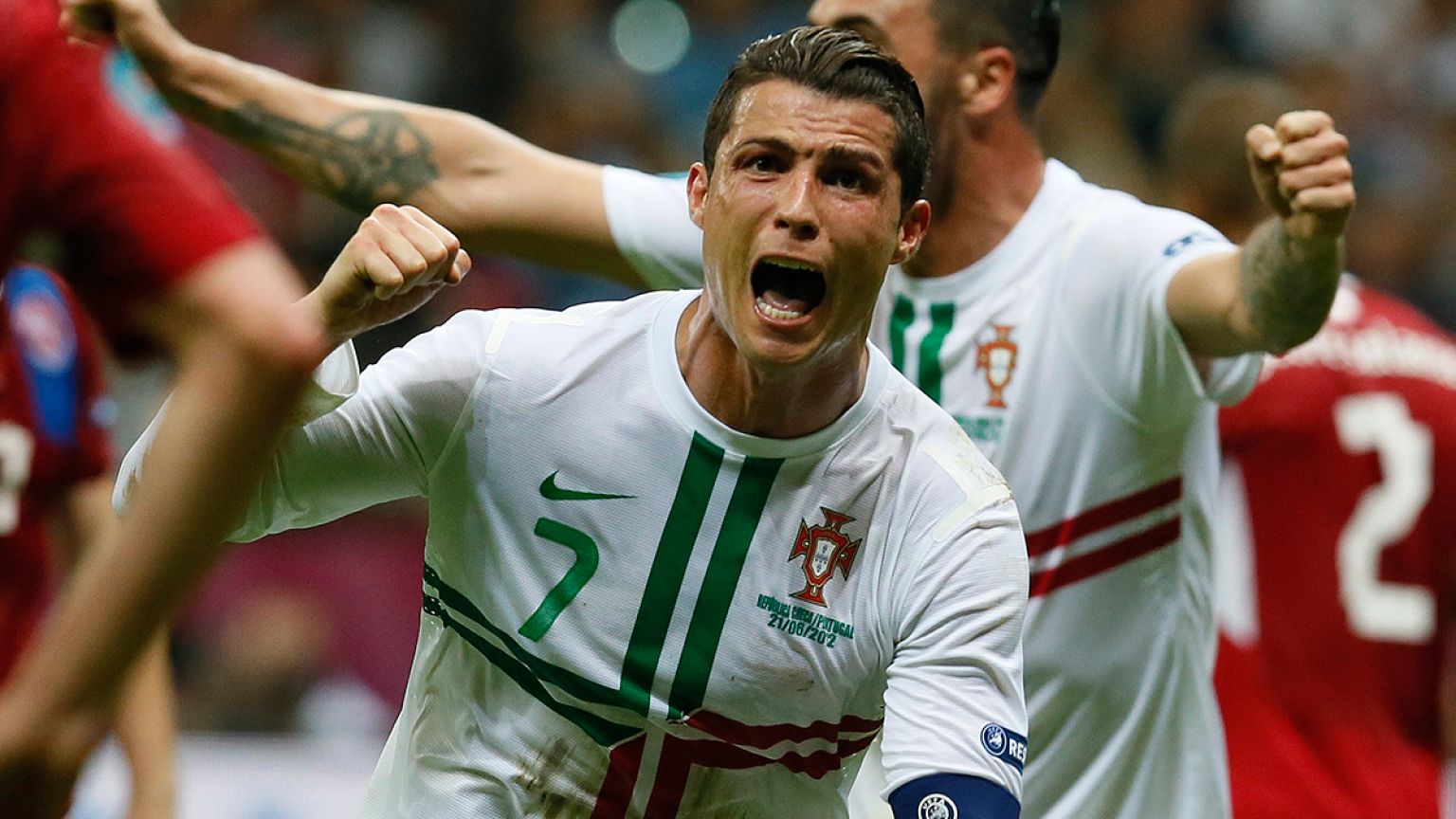 Cristiano Ronaldo marca em todos os minutos