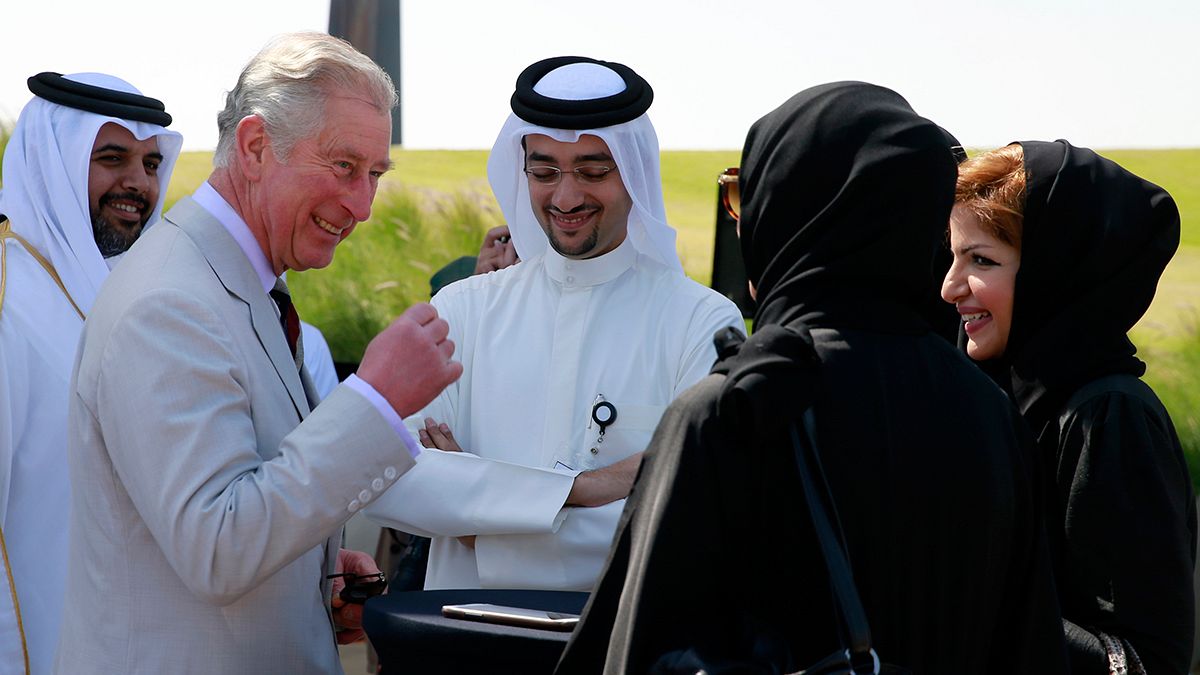 Watch: British royal Prince Charles hits the dancefloor (again) in Saudi Arabia