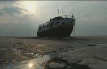 Lago Úrmia em vias de extinção