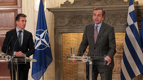 Κοινή έκκληση Σαμαρά-Ράσμουσεν για σταθερότητα στην Ουκρανία Κοινή έκκληση Σαμαρά-Ράσμουσεν για σταθερότητα στην Ουκρανία
