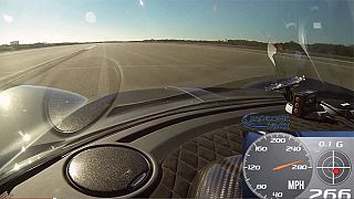 Watch: Sports car tops 270mph to spark world speed record claim