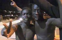 Watch: Moments after more than 200 sub-Saharan migrants scale Melilla border fence