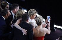 Ellen DeGeneres' star-studded Oscars selfie becomes most retweeted picture ever