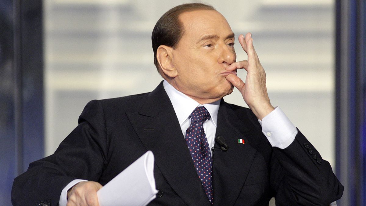 Convicted Berlusconi relinquishes "Knight of Labour" title