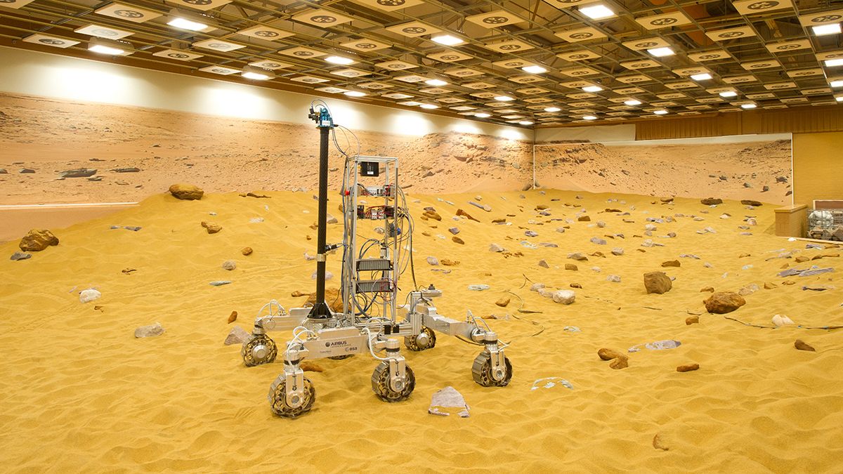 New Mars rover playground unveiled in the UK