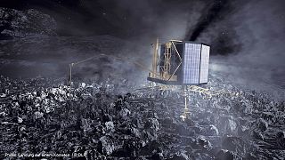 Rosetta-Mission: Kometenlandegrät Philae aus Tiefschlaf erwacht