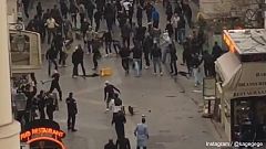 Watch: Chelsea and PSG supporters clash before Champions League match