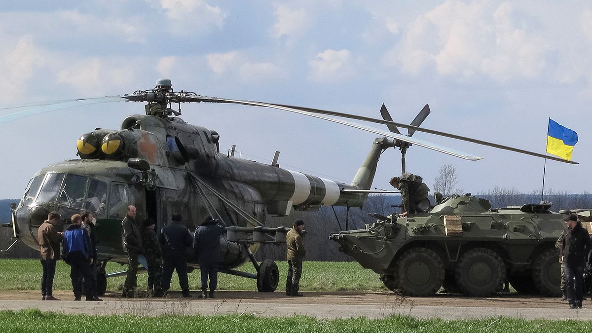 Ukraine as it happened: Kyiv starts "anti-terror" operation retaking Kramatorsk airfield