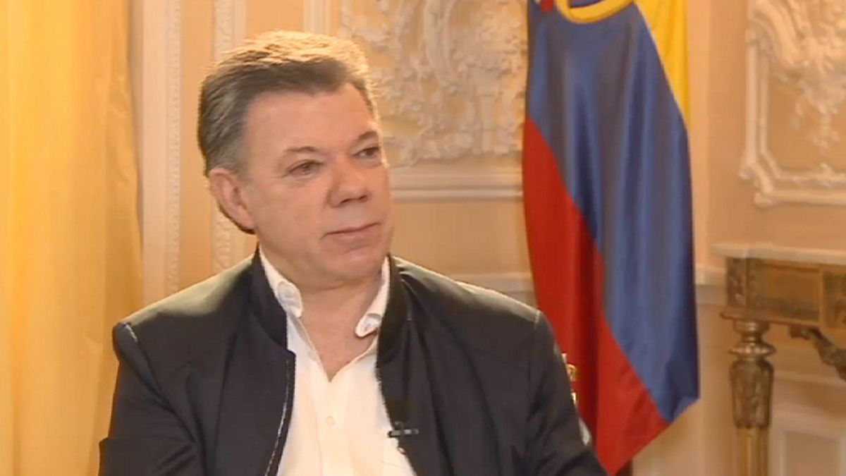 Juan Manuel Santos: "Espero por termo ao conflito que faz a Colômbia sangrar há 50 anos"