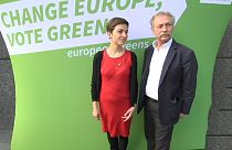 Ein ungleiches Paar: Ska Keller und José Bové
