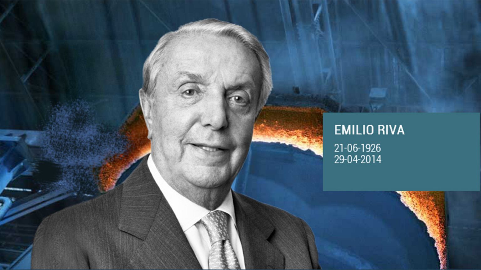Morto il patron dell'Ilva Emilio Riva