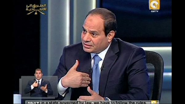السيسي يؤكد ان المصريين "انهوا الاخوان المسلمين" السيسي يؤكد ان المصريين "انهوا الاخوان المسلمين"