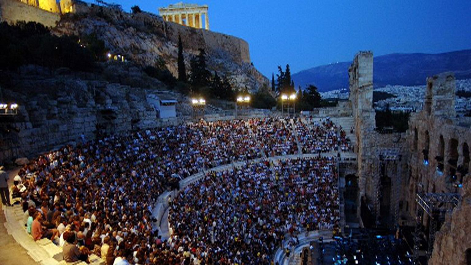 Μεταξύ των κορυφαίων θεάτρων στον κόσμο το Ηρώδειο