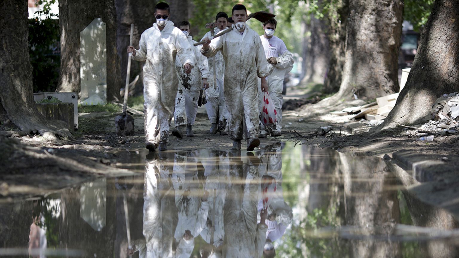 Les Balkans solidaires face aux inondations
