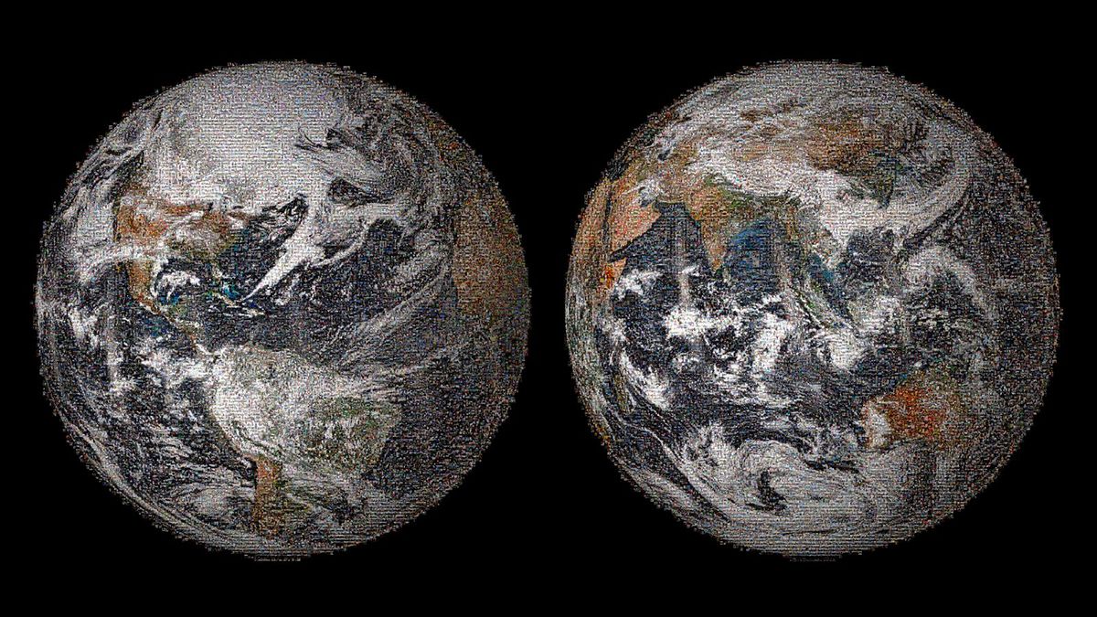 „Globales Selfie“ -  die Erde in 36.422 Selbstporträts