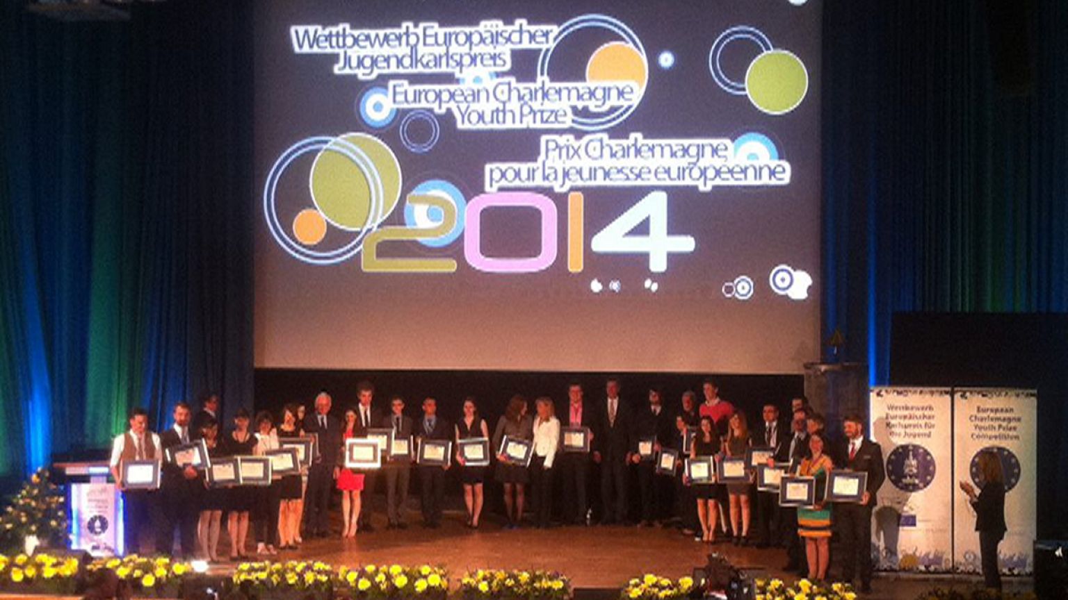 'We have to be strong and arrogant enough to say it’s our Europe'  Charlemagne Youth Prize winner