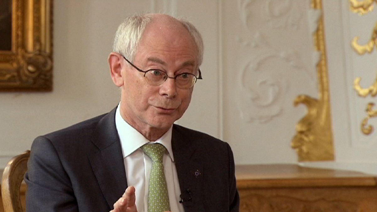 Herman Van Rompuy: 'A huge majority want to stay in the union and the eurozone'