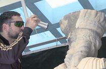 تماثيل عذراى كارواي تستعيد بياض رخامها