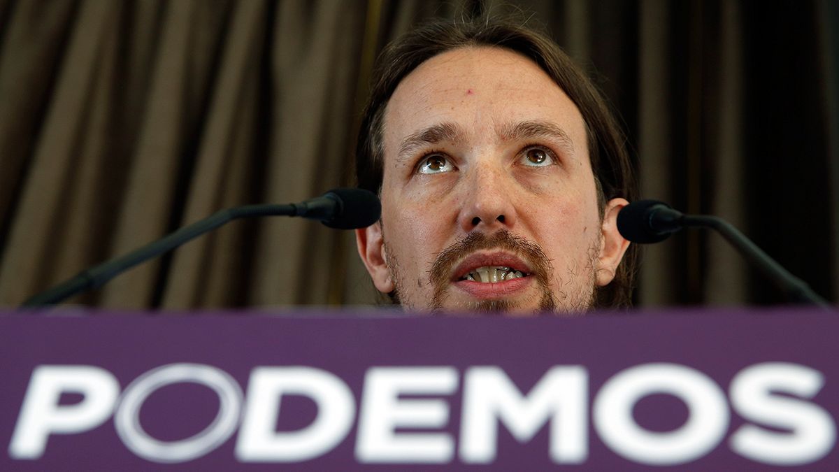 Polls in Spain put new political party Podemos in third spot