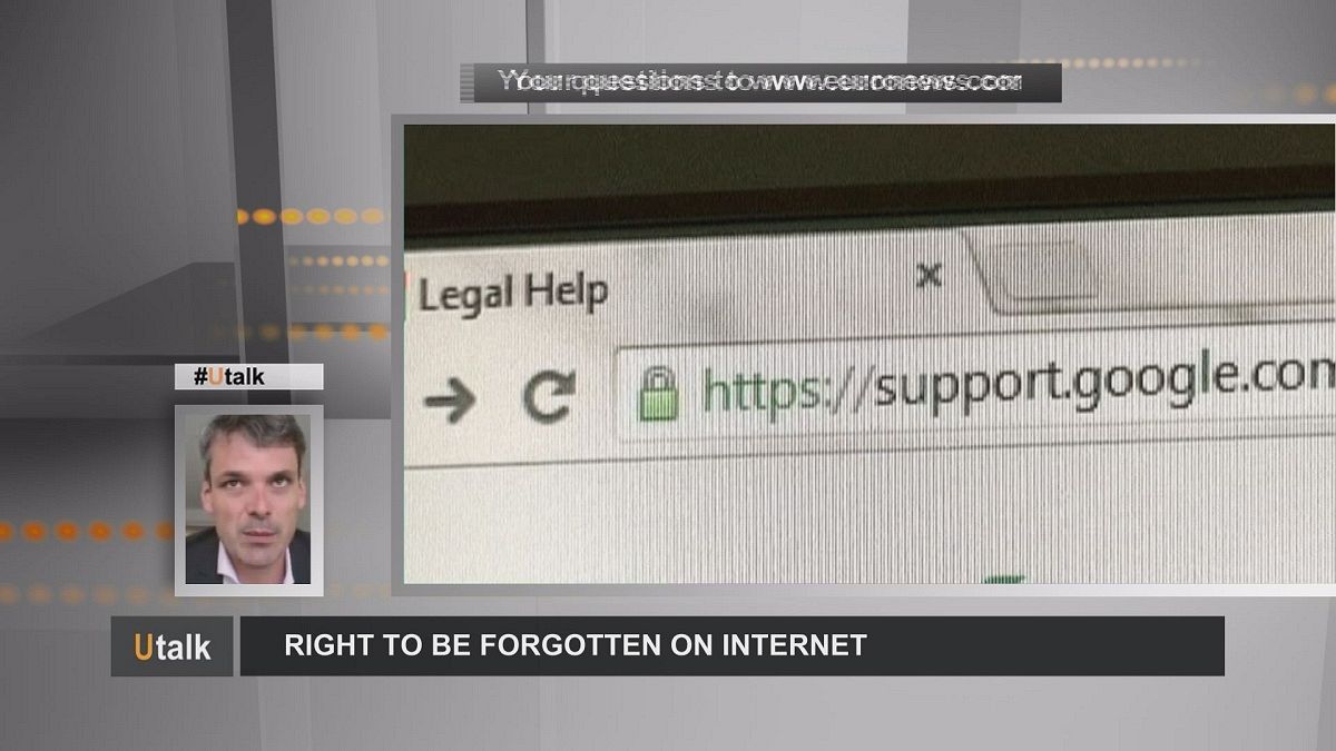 Δικαίωμα στη λήθη στο διαδίκτυο