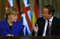 Tensions flare as Cameron’s eurosceptic ECR group welcomes Merkel rival AfD