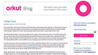 Google achève Orkut, son premier réseau social