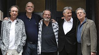 British comedy heroes Monty Python reunite for London show