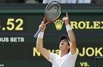 Tournoi de tennis de Wimbledon : le tenant du titre Andy Murray sorti par Grigor Dimitrov en quart