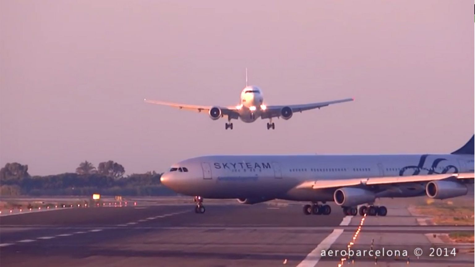 ¿Una tragedia evitada en el aeropuerto de El Prat o un ángulo engañoso?