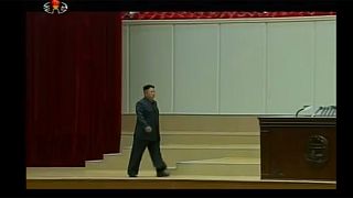 North Korea's Kim takes centre stage with a limp