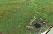 Loch im sibirischen Boden gibt Forschern Rätsel auf
