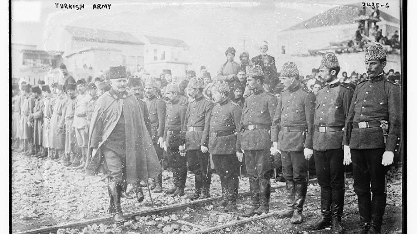 ottoman empire soldiers ww1