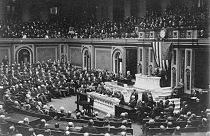 US President Wilson delivers ‘Peace Without Victory speech’