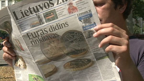 Литва запасается евромонетами Литва запасается евромонетами