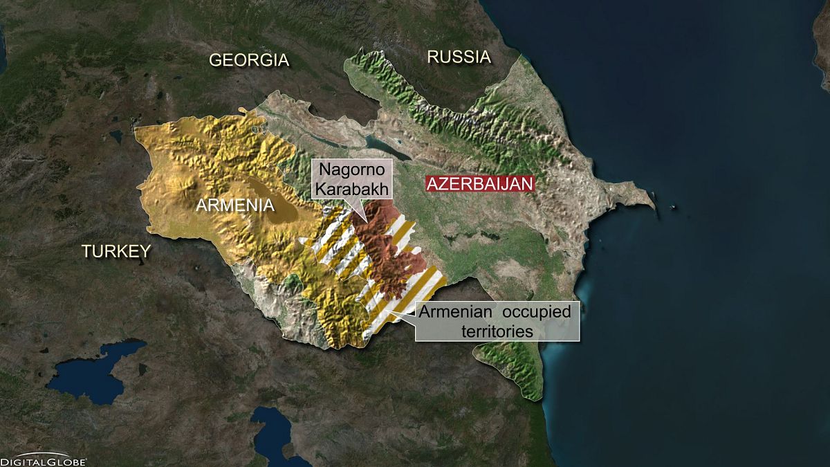 Nove soldados azerbaijaneses morrem nos combates fronteiriços com a Arménia