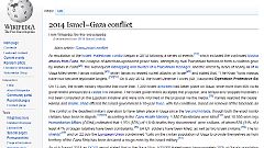 The bigger picture: Wikipedia's versions of the Gaza conflict